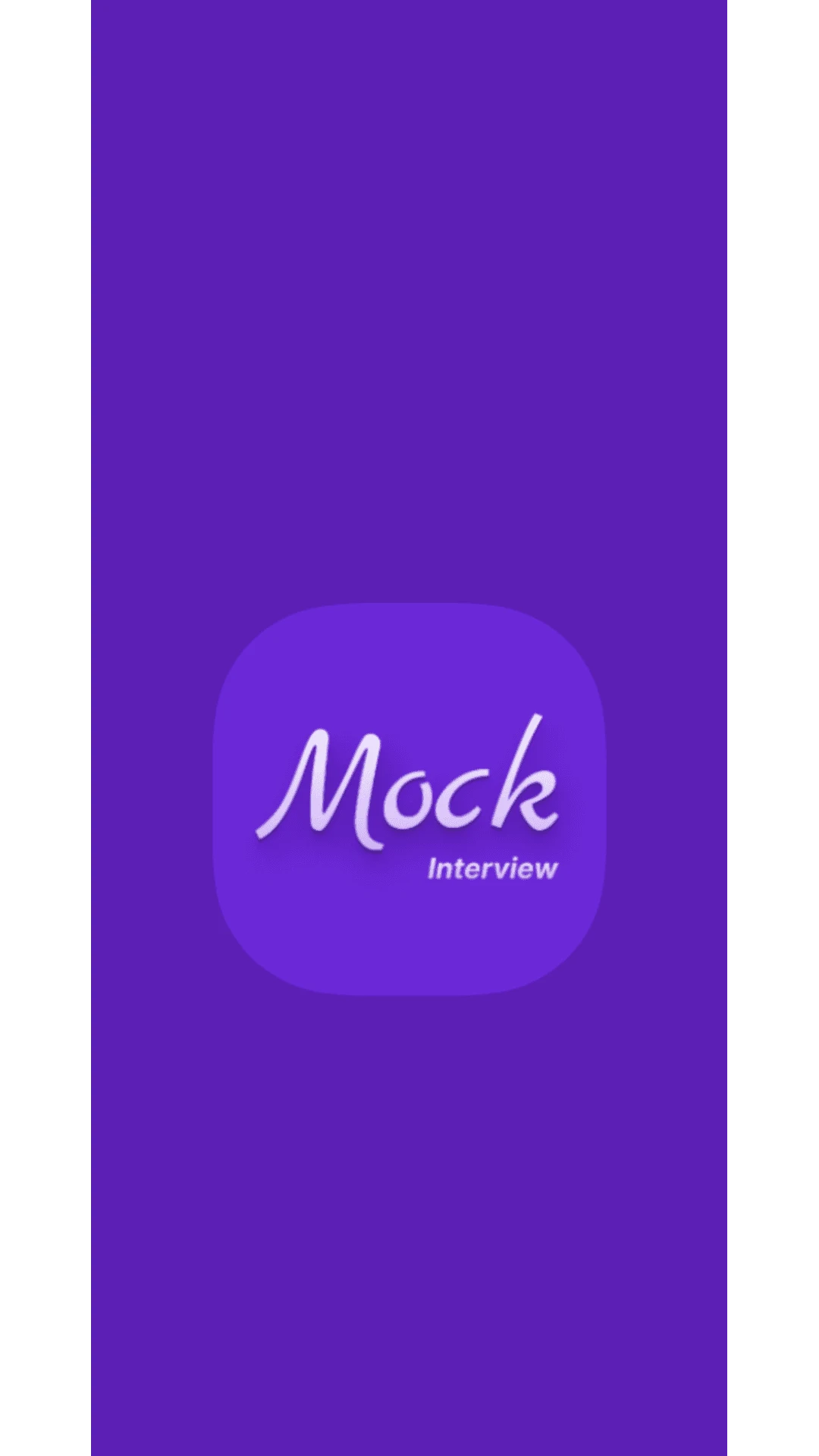 CAS Mock Interview screenshot